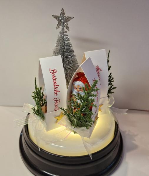 Weihnachtsmann im Haus, Weihnachten, Nikolaus,  Tischdeko, Mitbringsel